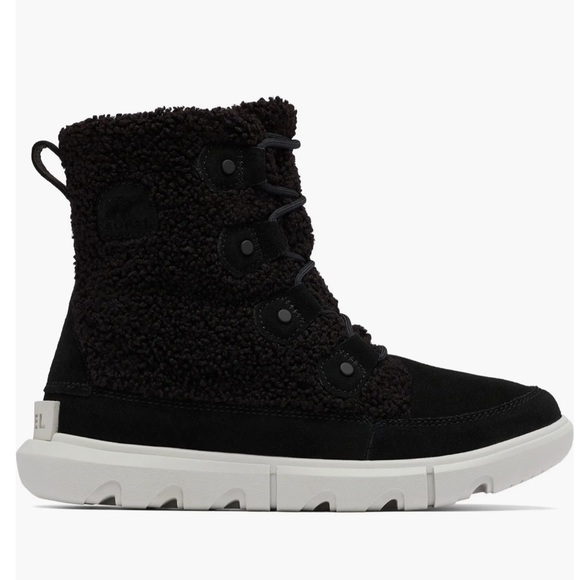 Sorel | Explorer Next Joan Cozy | Black, Moonstone | Size 6 - Picture 13 of 15